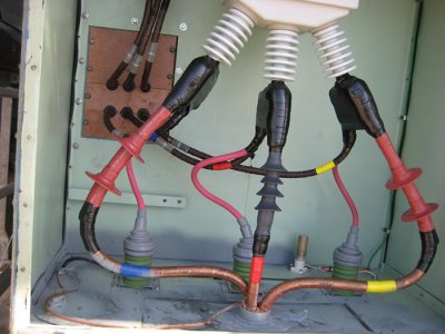 电机在线局放监测系统安装案例